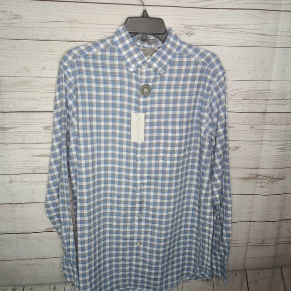 DANIEL CREMIEUX SIGNATURE MEN'S 2XL LINEN LS SHIRT